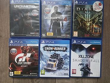 Коллекция игр для PlayStation 4 (диски в коробках, русская версия где