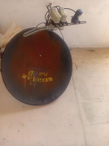 maxrad antenna: Peyk antenası komplekti - Qab: dairəvi metal “Regular Full HD” peyk — 1
