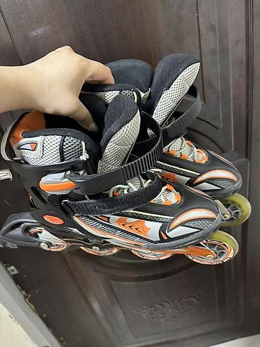 Roliklər: Inline skeyt (roller skates) – tənzimlənən ölçülü, 4 təkərli model - — 1