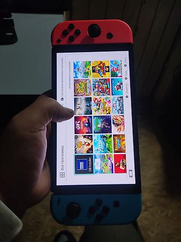Nintendo Switch OLED: Nintendo Switch oled чипованная (прошитая) встроенная память — 6