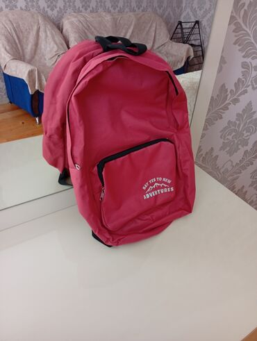 женские пластиковые чемоданы: Qırmızı rəngli gündəlik bel çantası - Geniş əsas bölmə: kitablar at lalafo.az женские пластиковые чемоданы: Qırmızı rəngli gündəlik bel çantası - Geniş əsas bölmə: kitablar