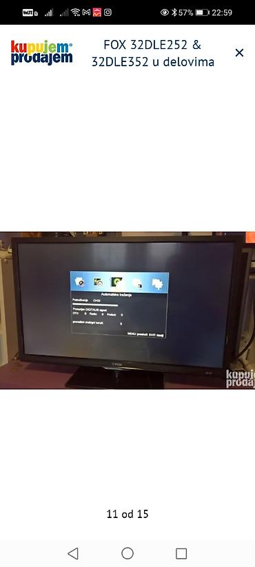 Aksesoari za TV i video: FOX 32DLE252 i FOX 32DLE352 – delovi za TV Dostupni originalni delovi — 9
