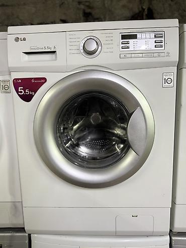 Стиральные машины: Стиральная машина LG с фронтальной загрузкой 5.5 кг. Основные — 1