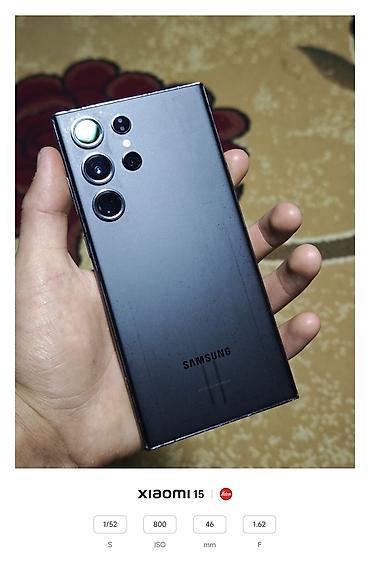 note 7: Samsung Galaxy S23 Ultra, Б/у, 256 ГБ, цвет - Серый, 2 SIM — 1
