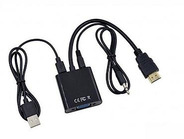 HDMI NA VGA AKTIVNI ADAPTER SA ZVUKOM I USB NAPAJANJEM TO | Pošto