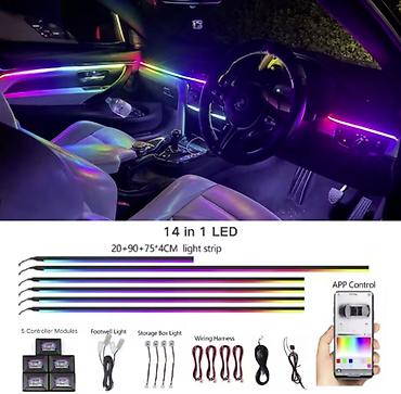 Digər işıqlandırma sistemləri: Ambient Light Multi Mode – 2024 model - 64 rəng: geniş rəng palitrası — 7