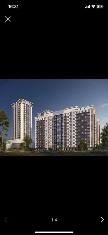 центральная мечеть: 🏙️ Продаётся 1-комнатная квартира в ЖК “Asman Residence” от: Кап Строй