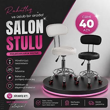 ofis kreslo satışı: Salon və ofis üçün tənzimlənən stullar - Salon stulu: arxalıqlı — 3