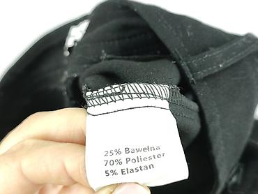 pull on trousers h: SZACHOWNICA, Spodnie materiałowe damskie, rozmiar M — 5