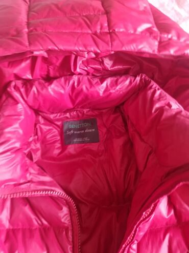женские кофты со шнуровкой: Пуховик куртка, Benetton, M