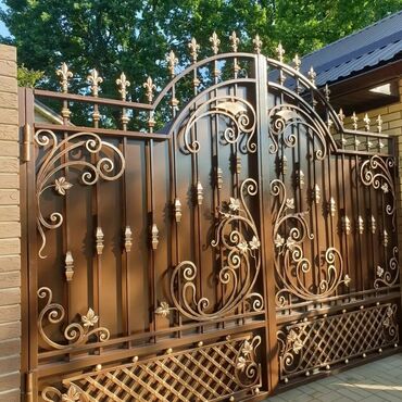 Giriş qapıları: Metal EN MMC olaraq istədiyiniz forma və ölçüde demir işlerinin — 14