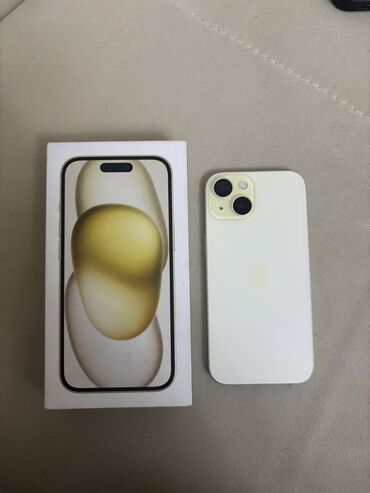 Apple iPhone: IPhone 15, 128 GB, Sarı