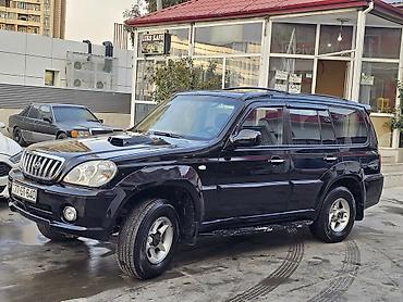 offroad maşınlar: Hyundai Terracan: 2.5 l | 2001 il Ofrouder/SUV — 4