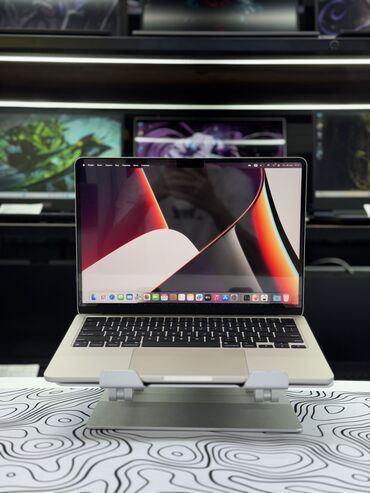 ipad apple: Ноутбук, Apple, 16 ГБ ОЗУ, Apple M3, 13.5 ", Для работы, учебы, память SSD