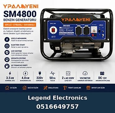 pec satilir: Elan başlığı: Benzin generatoru Ural SM4800 3.5 kVt 220 V Elan mətni — 1