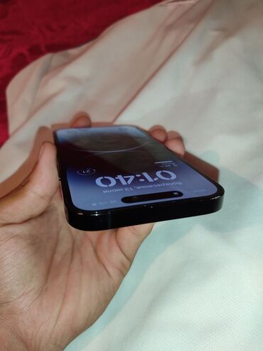 телефоны за 10 тысяч сом: IPhone 14 Pro, Б/у, 128 ГБ, Black Titanium, Зарядное устройство, Защитное стекло, Чехол, В рассрочку, 79 %