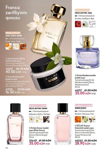 Bədənə qulluq: Oriflame bədən və şəxsi qulluq məhsulları – seçilmiş kolleksiyalar — 16