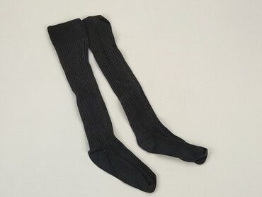 czarno czerwona bielizna: Knee-socks, 19–21, condition - Good