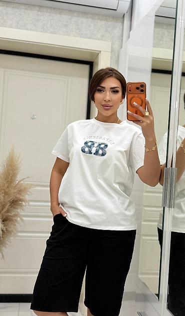 sortik: Qadın üçün şortik kofta destdi - Material: yumşaq, nəfəsalan trikotaj — 5