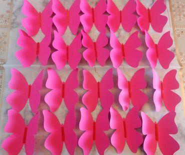 Digər ev dekoru: Əlamətdar günlərinizə gözəlliklər qatın. Kəpənəklər dekoru - qapı — 19