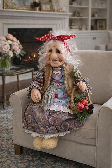 Другой декор и предметы интерьера: Интерьерная кукла Баба Яга — это сказочная мудрая хранительница — 10