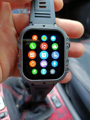 Smart saatlar: Smart saat, Sensor ekran, rəng - Qara — 5