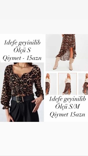 женские розовые кофточки: - Leopar naxışlı qadın bluz. Kvadrat dekolte, büzgülü ön hissə, iplə