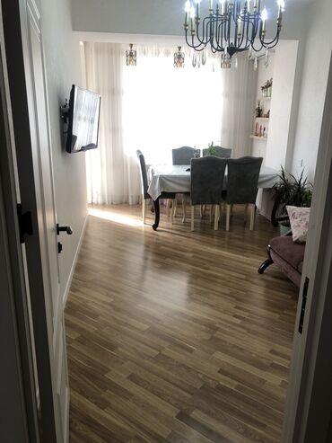 sumqayit 3 otaqli kiraye evler: 3 комнаты, Новостройка, 94 м²