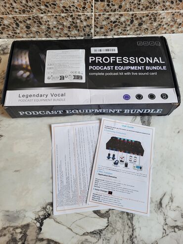 LuAZ: Professional Podcast Equipment Bundle – Legendary Vocal Komplekt: -