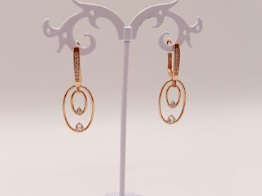 Серьги: Серьги, Женские, Вставка: Фианит, Новый — 13