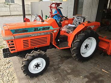 Мини-тракторы Kubota: Мини-трактора японских брендов с навесным оборудованием (роторные — 1