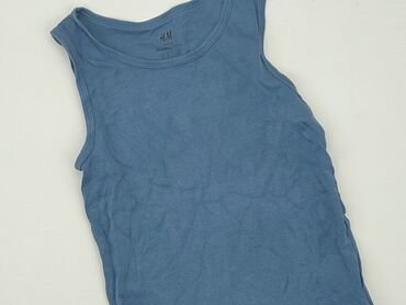 długa niebieska sukienka letnia: T-shirt, H&M, 8 years, 122-128 cm, condition - Good