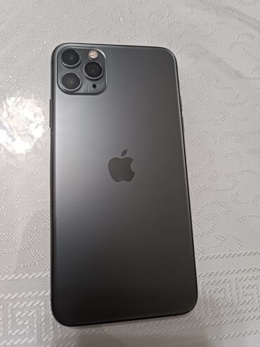 iphone xs 64gb бишкек: IPhone 11 Pro Max, Колдонулган, 64 ГБ, Заряддоочу түзүлүш, Коргоочу айнек, Каптама, 88 %