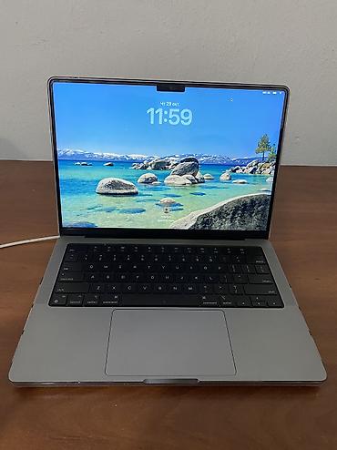 macbook retina: MacBook Pro 14" (Space Gray) 16/512 + комплект аксессуаров (Почти — 1