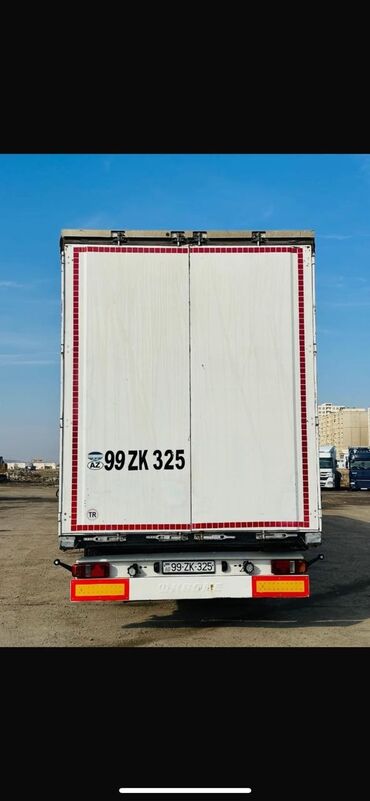 Tırlar: DAF XF çekiçi + tentli yarımqoşqu - Model: DAF XF (yükdaşıma üçün — 6