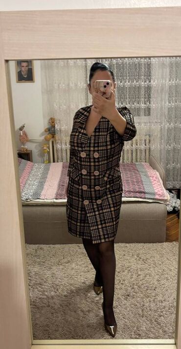 Haljine: PS Fashion L (EU 40), bоја - Šareno, Dugih rukava — 4