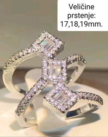 pepco nova varos: Women's ring, Material: Cubic zirconia, Crystal