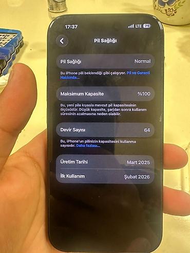 iphon 13 pro max: IPhone 16, 128 GB, Qara, Face ID — 5