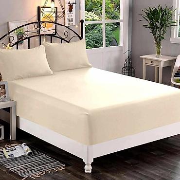 Posteljina: Carašavi s lastežom i dve jastučnice 220x240 bambus pamuk Dve — 12