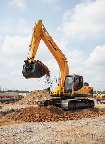 Digər nəqliyyat: Hyundai ekskovatorlarina Kawasaki hidravlik sistem! Cummins motor — 1