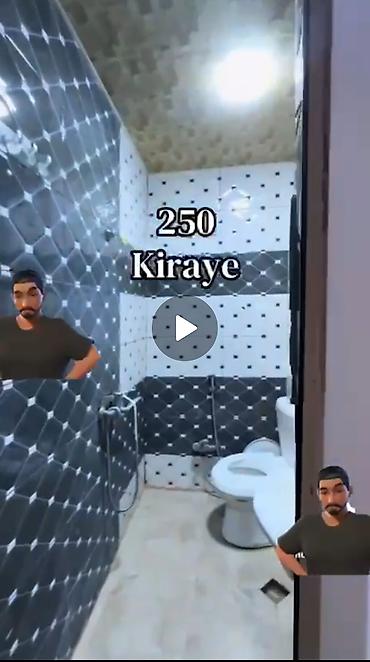 1 otaqli evler satilir: Kirayə: 1 otaqlı kiçik həyət evi - Mətbəx: qaz plitəsi, aspirator — 3