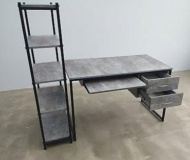 stol: Компьютерный стол, Новый, С полками — 8