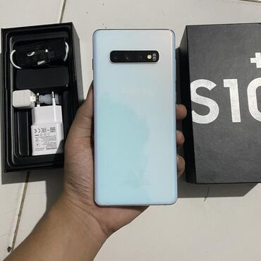 Samsung: Samsung Galaxy S10, 128 GB, rəng - Ağ, İki sim kartlı