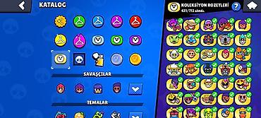 qızıl boyunbağı: Brawl Stars hesabı – yüksək səviyyəli oyun profili - Kupa yolu: 44 — 5