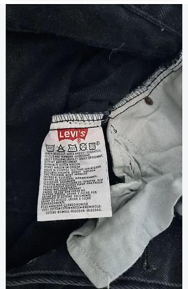 kožna jakna s: Levi’s 501 muške farmerke – washed black/charcoal - Brend: Levi — 3