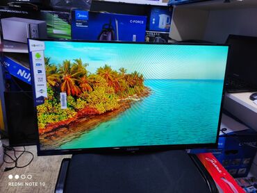 Телевизоры: Телевизор Samsung 32 дюймовый ресивер встроенный, с интернетом — 19