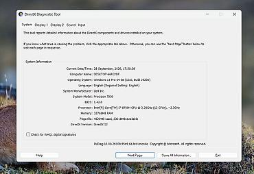 Dell: Dell Precision 7530 Mobile Workstation Intel® Core™ i7-8750H ; 32GB — 13