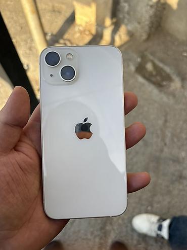 iphone 16 pro işlənmiş: IPhone 13, 128 GB, Ağ, Face ID — 1