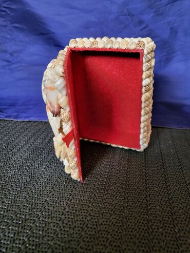 Kutije za odlaganje: Kutija nova za nakit. Kutija radjena od korala,skoljki i keramike na lalafo.rs — 5 Kutije za odlaganje: Kutija nova za nakit. Kutija radjena od korala,skoljki i keramike — 5