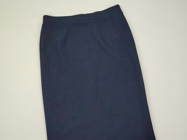 spódnice plisowane midi niebieska: Spódnica, XL, stan - Idealny
